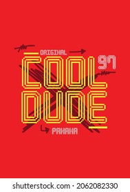 panama cool dude,t-shirt design fashion vector