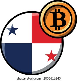 Panama flag bitcoin, legalized bitcoin, cryptocurrency