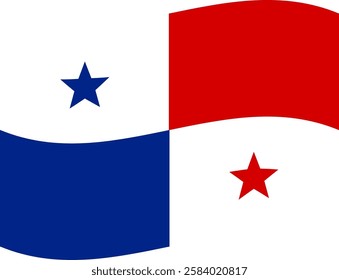 panama  flag illustrator country flags symbol nation
waving icon