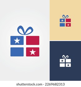 Vector de diseño del logotipo de regalo de Panamá 