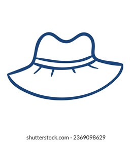Panama. Hand drawn vector illustration