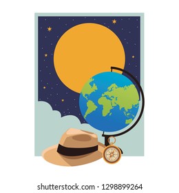 panama hat icon