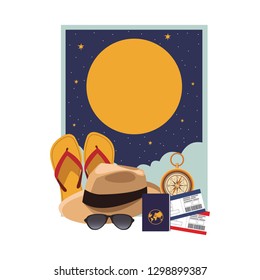 panama hat icon