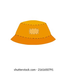 Panama hat. Summer men headdress. Accessory clothing.