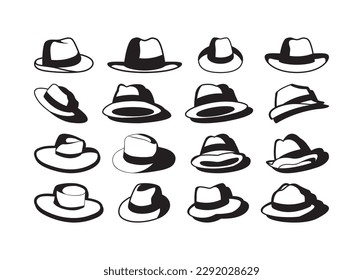 Panama Hat vector For Print, Panama Hat Clipart, Panama Hat vector Illustration