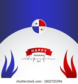 Panama Independence Day Vector Design Illustration For Banner and Background
