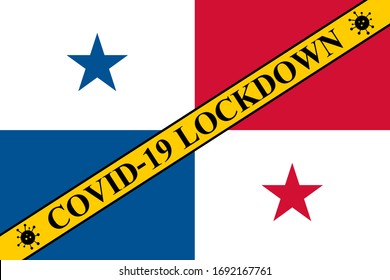 panama lockdown preventing coronavirus spread or outbreak. covid-19 panama precaution to lock down virus infection