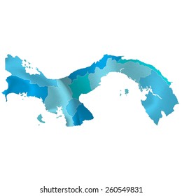 Panama map countries