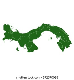 Panama map Country icon