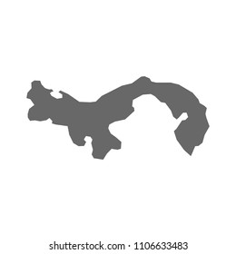 Panama map icon
