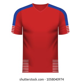 Panama national soccer team shirt in generic country colors for fan apparel.