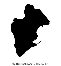 Panama Oeste Province map, administrative division of Panama. Vector illustration.