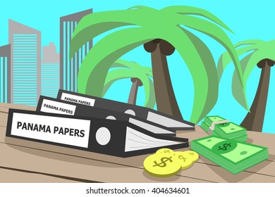 Panama Papers Leaked Document Crime