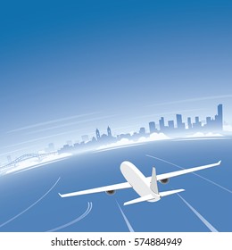 Panama Skyline Flight Destination