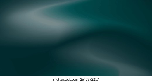 Panaromic dark blue to light blue and green gradient background illustration  ideal for sophisticated visual designs texture ligth concept