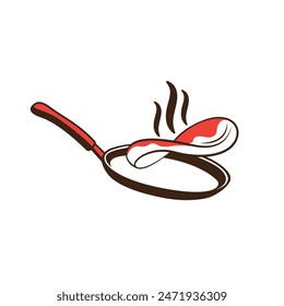 pancake abstract logo symbol vector