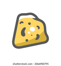 Pancake breakfast bakery Vector icon Cartoon illustration