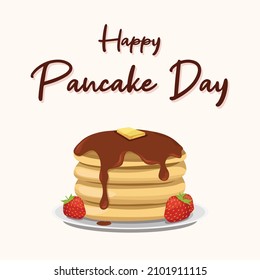 Pancake Day 2022 Vector Art