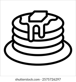 Pancake Icon Element For Design