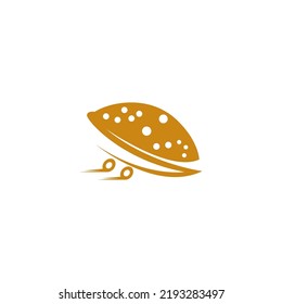 Pancake icon flat design illustration template