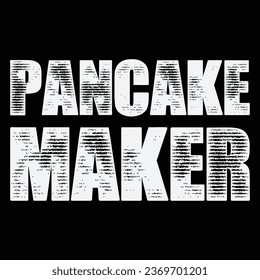 Pancake Maker Funny Breakfast Food T-Shirt