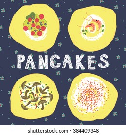 PANCAKES DAY card