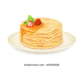 292,972 Plate of pancakes and Images, Stock Photos & Vectors | Shutterstock