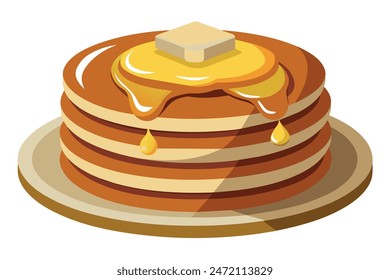 pancakes vector Graphics Illustrations artwork