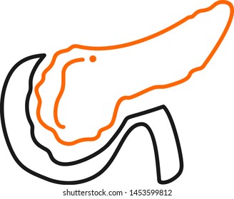 Pancreas icon for your project
