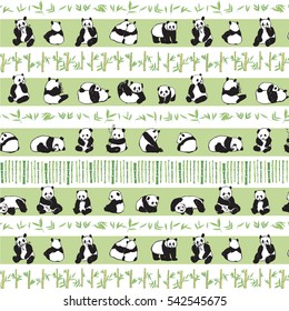 panda animal pattern