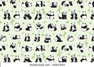 Panda Animal Pattern