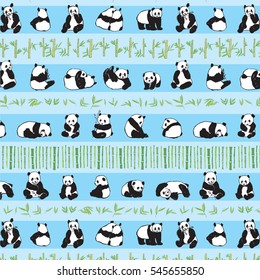 panda animal pattern