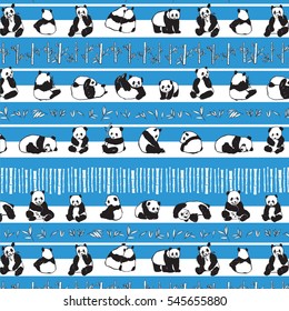 panda animal pattern