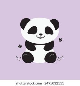 panda  art and vector art and illustration