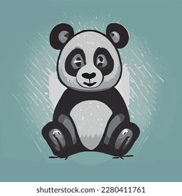 obra de arte de panda para tu libro