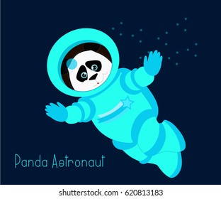 Panda astronaut