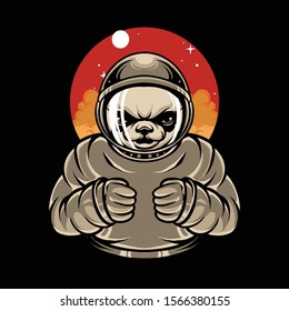 
panda astronaut illustration designs suitable for t-shirt, logo and merchandise designs. Available in eps 10 format