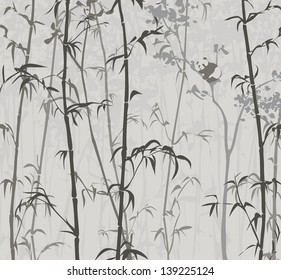 Panda in the Bamboo Forest 3