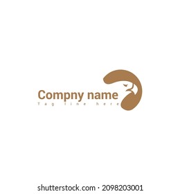 Panda bear silhouette Rabbit Stencil Cow Sheep Logo design vector animal mammal template Funny Lazy Logo Panda animal Logotype concept icon