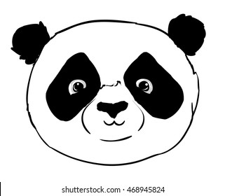 panda bear vector