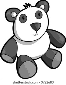 Panda Bear Vector Illustration