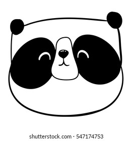 Panda Bear Vector Illustration Stock Vector (Royalty Free) 547174753 ...