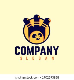 Panda Bowling logo design, logo for bowling club, bowling alley, etc.