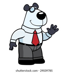 Panda Businessman