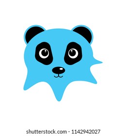 panda cartoon art icon