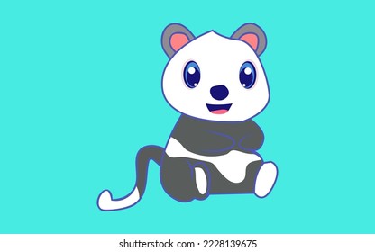 Panda cartoon arts illustration, panda icon