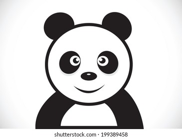 Panda cartoon character