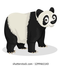 panda cartoon vector illustration
