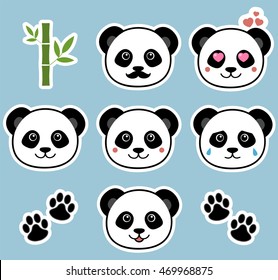 Sticker Panda High Res Stock Images Shutterstock