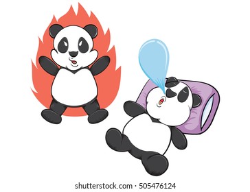 panda character